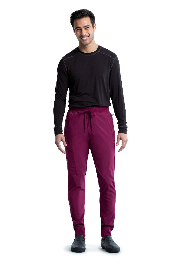 Wine - Cherokee Infinity Men's Jogger Pant