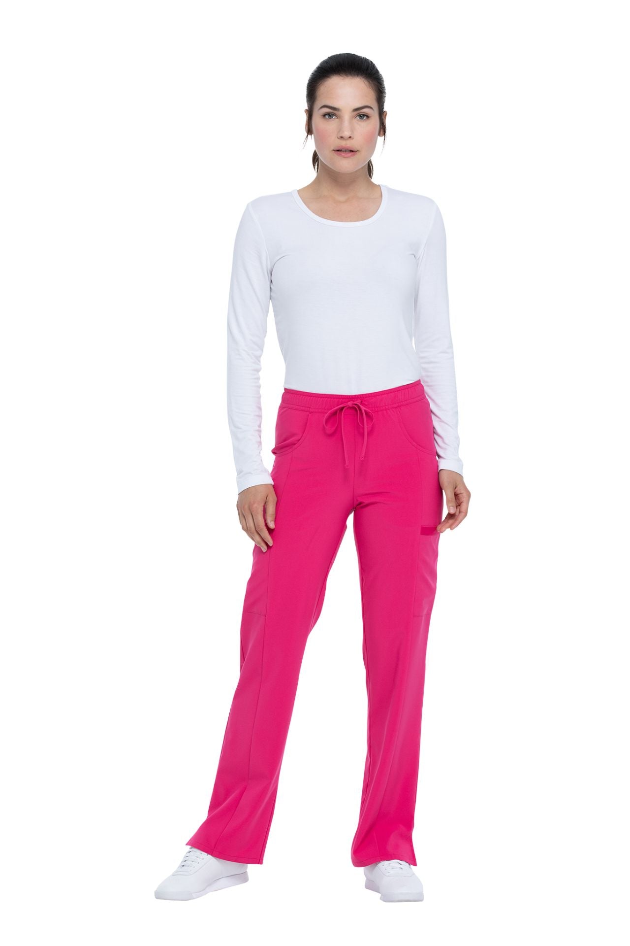 Hot Pink - Dickies EDS Essentials Mid Rise Drawstring Pant