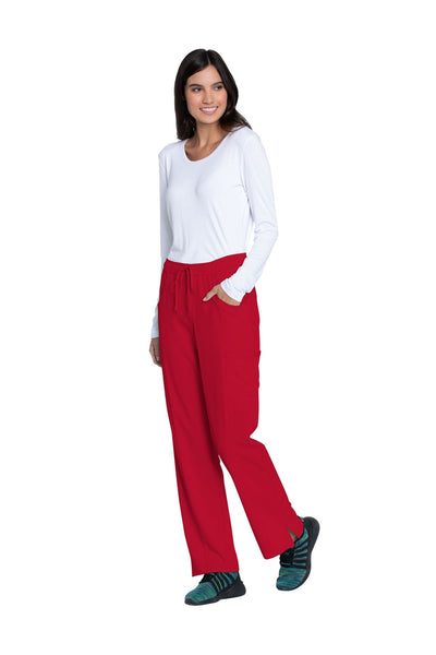 Red - Dickies EDS Essentials Mid Rise Drawstring Pant