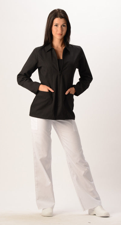 Zip Front Coat – Avida Healthwear - Main Image