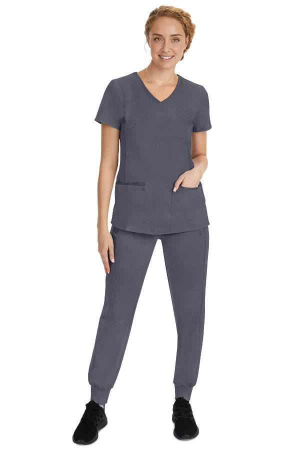 Pewter - Healing Hands Purple Label Juliet Top