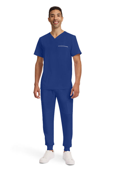 Galaxy Blue - Healing Hands 360 Men's Spencer Top