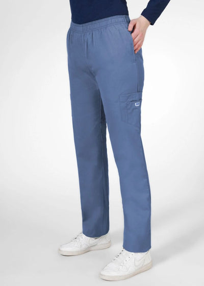 Postman Blue - MOBB Boot Cut Flip Flap Pant