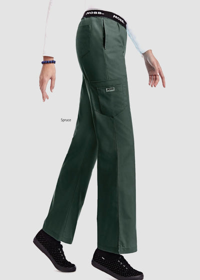 Spruce - MOBB Boot Cut Flip Flap Pant