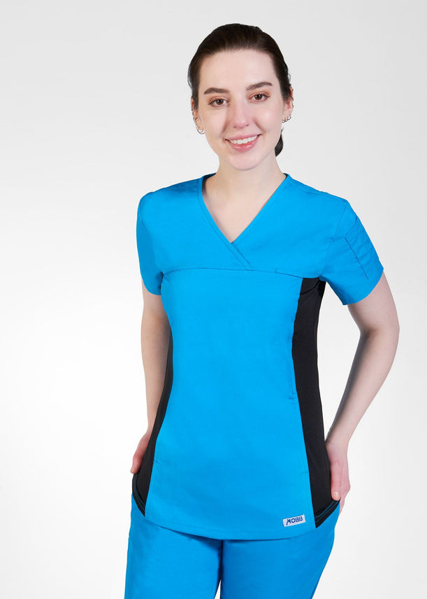 Aqua - MOBB Flexi V-Neck Top