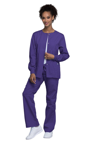 CLEARANCE Snap Front Warm Up Jacket