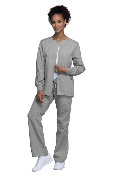 CLEARANCE Snap Front Warm Up Jacket