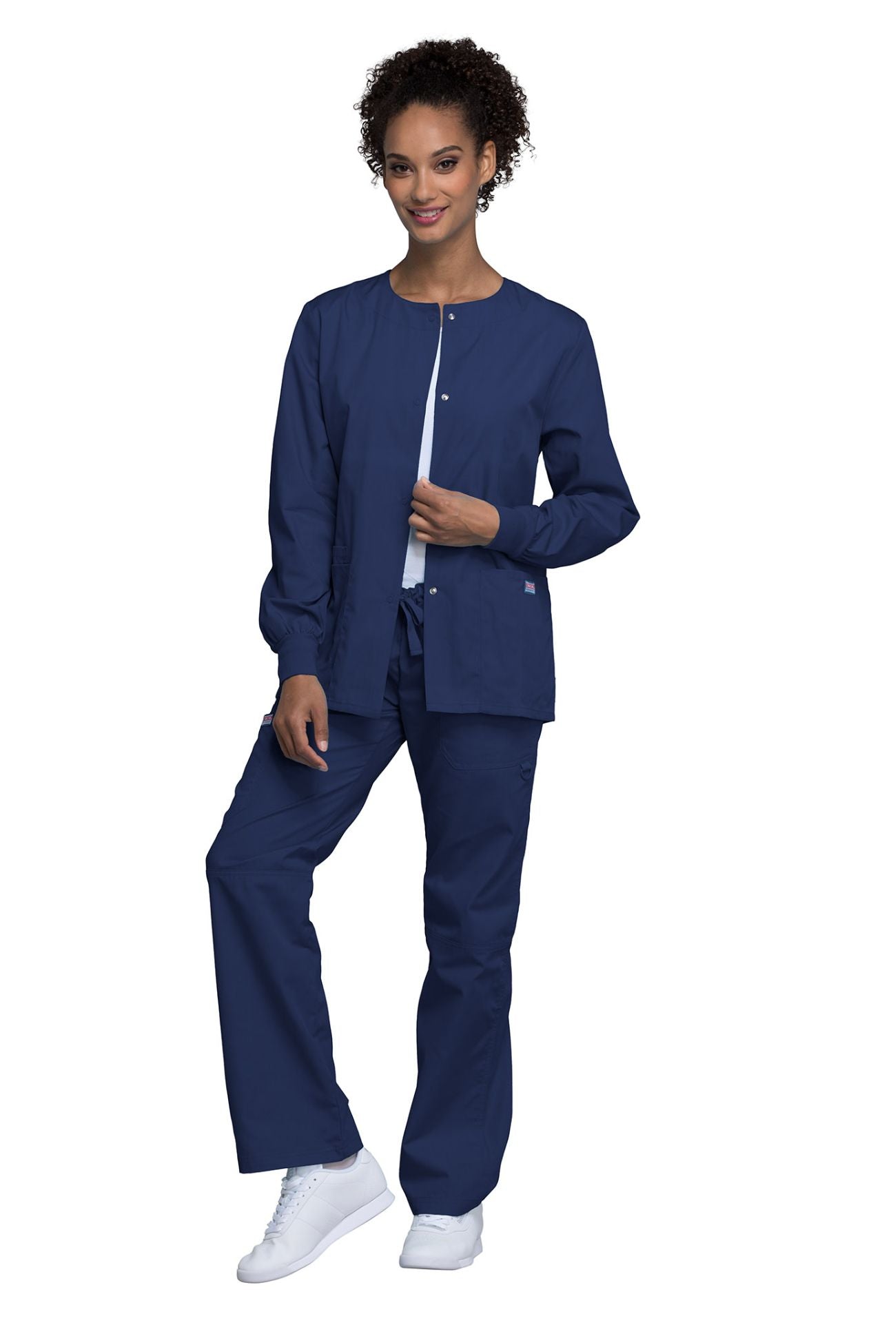 CLEARANCE Snap Front Warm Up Jacket