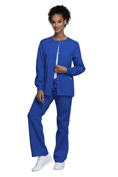 CLEARANCE Snap Front Warm Up Jacket