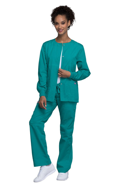 CLEARANCE Snap Front Warm Up Jacket