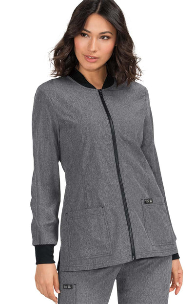 Heather Grey - Koi Basics Andrea Jacket