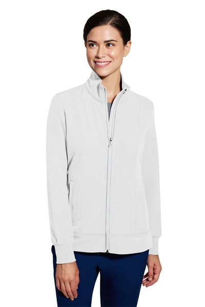 White - Healing Hands 360 Carly Jacket