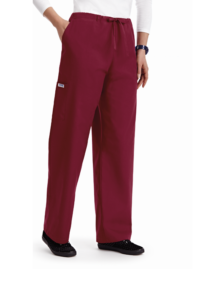 Burgundy - MOBB Unisex Drawstring Pant