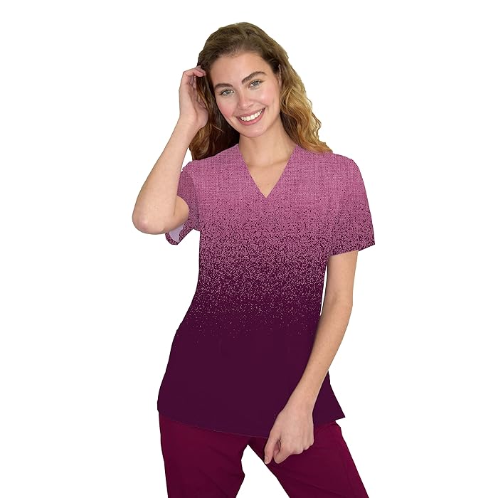 Dusty Pink-Berry Heather Ombre