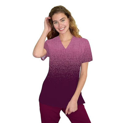 Dusty Pink-Berry Heather Ombre