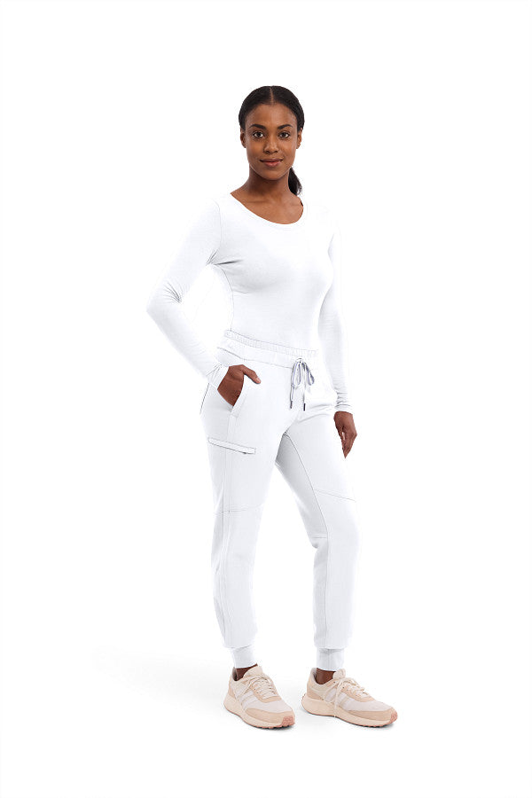 White - Healing Hands 360 Naya Jogger Pant