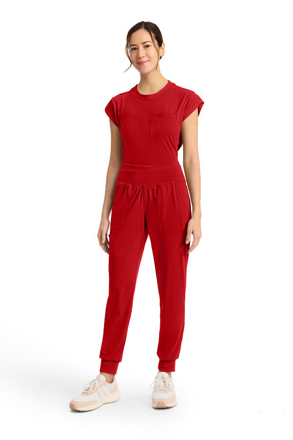 Red - Cherokee Achieve Jogger Pant