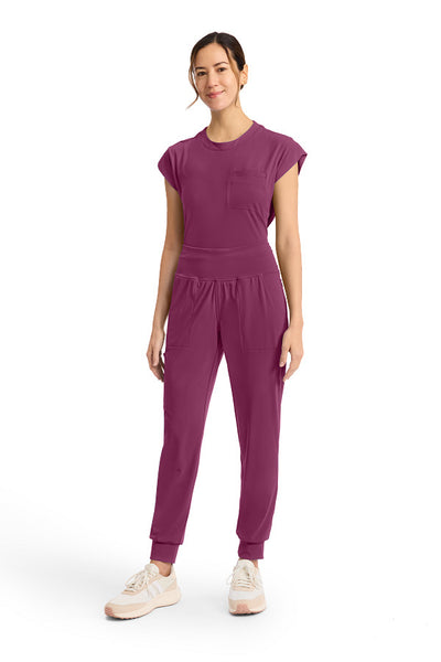 Wine - Cherokee Achieve Jogger Pant