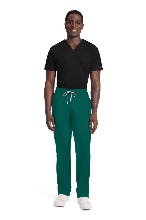 Hunter Green - Cherokee Achieve Men's Straight Leg Pant