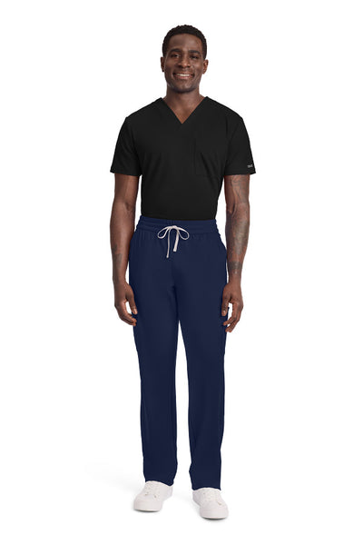 Navy - Cherokee Achieve Men's Straight Leg Pant