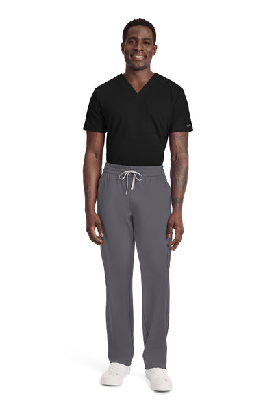 Pewter - Cherokee Achieve Men's Straight Leg Pant
