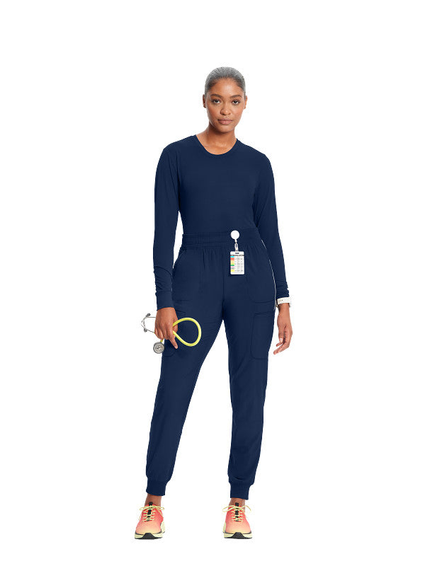 Navy - Cherokee Infinity Mid Rise Jogger Pant