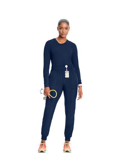 Navy - Cherokee Infinity Mid Rise Jogger Pant