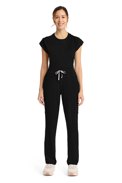 Black - Cherokee Achieve Straight Leg Pant