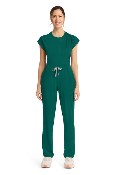 Hunter Green - Cherokee Achieve Straight Leg Pant
