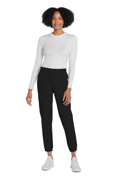 Black - Cherokee Workwear Originals Ultra Mid Rise Jogger