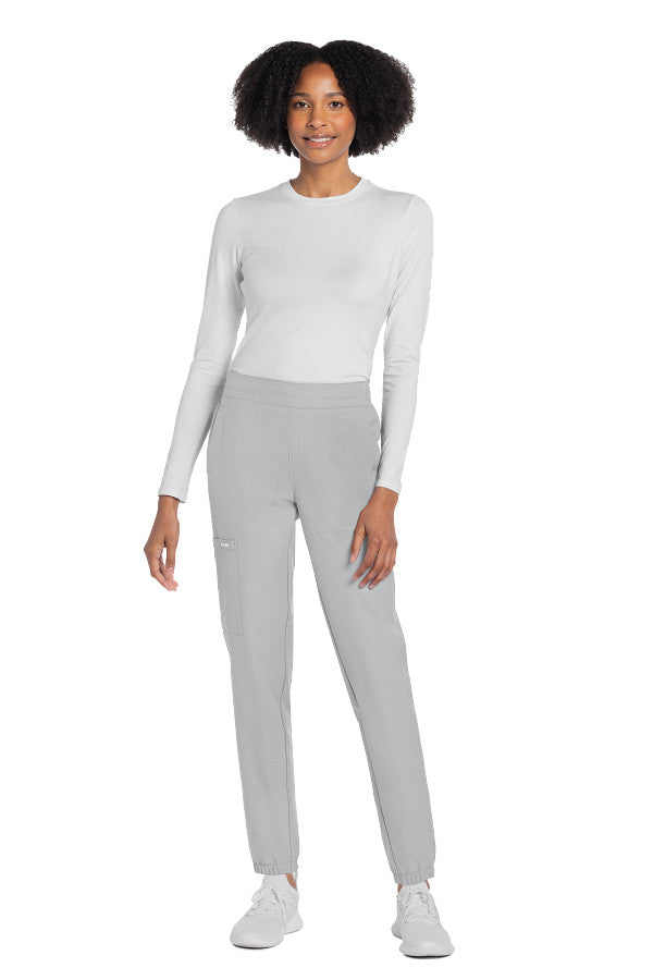 Grey - Cherokee Workwear Originals Ultra Mid Rise Jogger