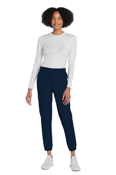 Navy - Cherokee Workwear Originals Ultra Mid Rise Jogger