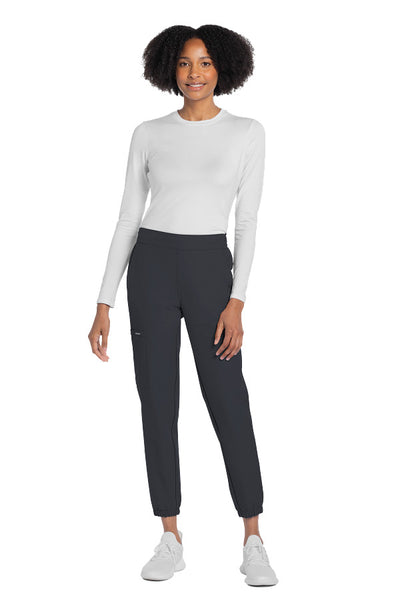 Pewter - Cherokee Workwear Originals Ultra Mid Rise Jogger