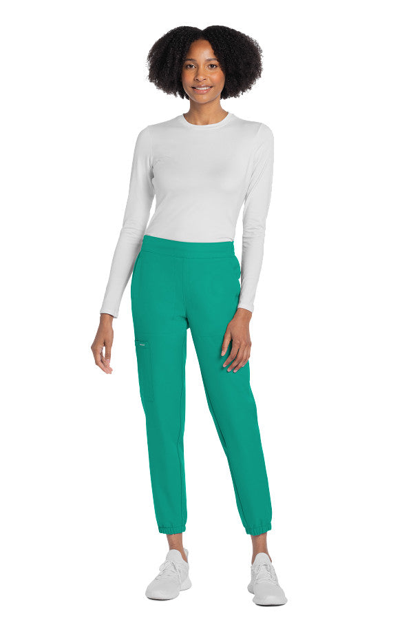 Teal Blue - Cherokee Workwear Originals Ultra Mid Rise Jogger