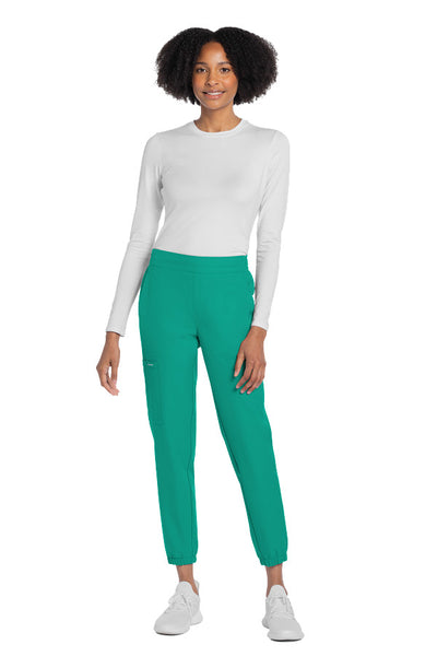 Teal Blue - Cherokee Workwear Originals Ultra Mid Rise Jogger