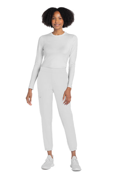 White - Cherokee Workwear Originals Ultra Mid Rise Jogger