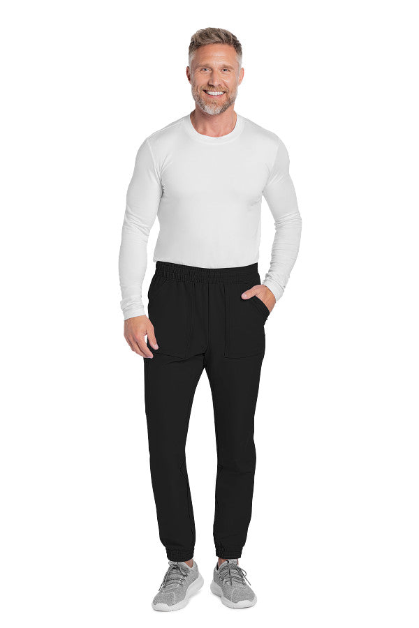 Black - Cherokee Workwear Originals Ultra Men's Mid Rise Jogger