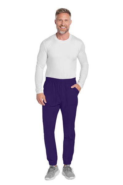 Grape - Cherokee Workwear Originals Ultra Men's Mid Rise Jogger