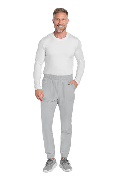 Grey - Cherokee Workwear Originals Ultra Men's Mid Rise Jogger