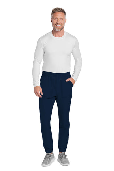 Navy - Cherokee Workwear Originals Ultra Men's Mid Rise Jogger
