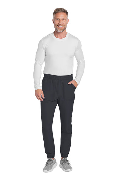 Pewter - Cherokee Workwear Originals Ultra Men's Mid Rise Jogger