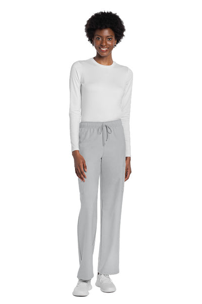 Grey - Cherokee Workwear Originals Ultra Unisex Mid Rise Cargo Pant