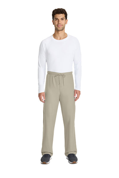 Khaki - Cherokee Workwear Originals Ultra Unisex Mid Rise Cargo Pant