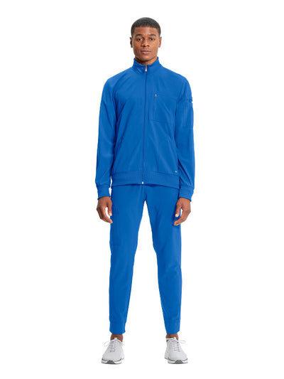 Royal - Cherokee Infinity Men's Zip Front Jacket