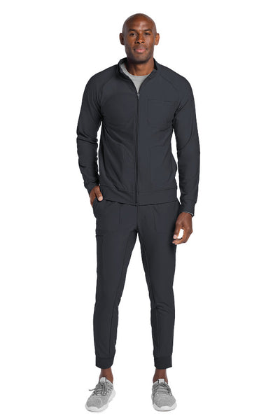 Pewter - Cherokee Form Men's Zip Front Jacket