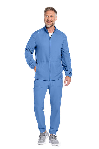 Ciel - Cherokee Workwear Originals Ultra Men's Zip Front Warm Up Jacket