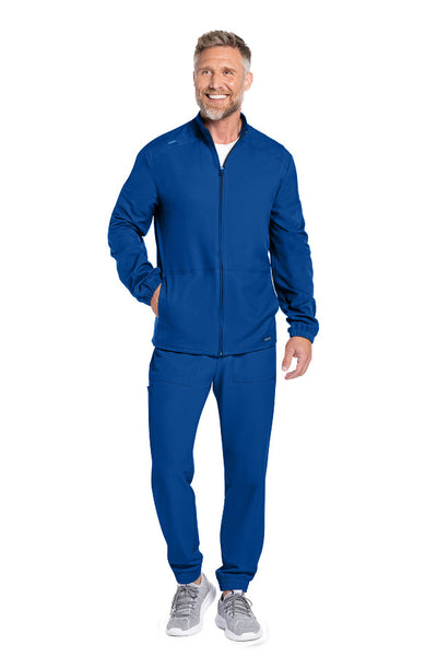 Galaxy Blue - Cherokee Workwear Originals Ultra Men's Zip Front Warm Up Jacket