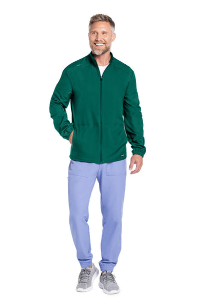 Hunter - Cherokee Workwear Originals Ultra Men's Zip Front Warm Up Jacket