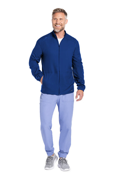 Royal - Cherokee Workwear Originals Ultra Men's Zip Front Warm Up Jacket