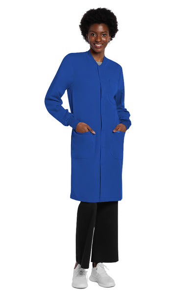 Royal - Project Lab by Cherokee 40" Unisex Snap Front Lab Coat